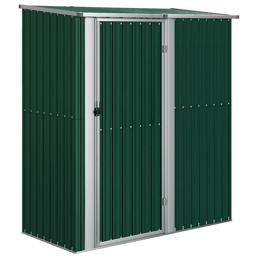 Abri de jardin vert 180,5 x 97 x 209,5 cm Acier galvanisé - 2