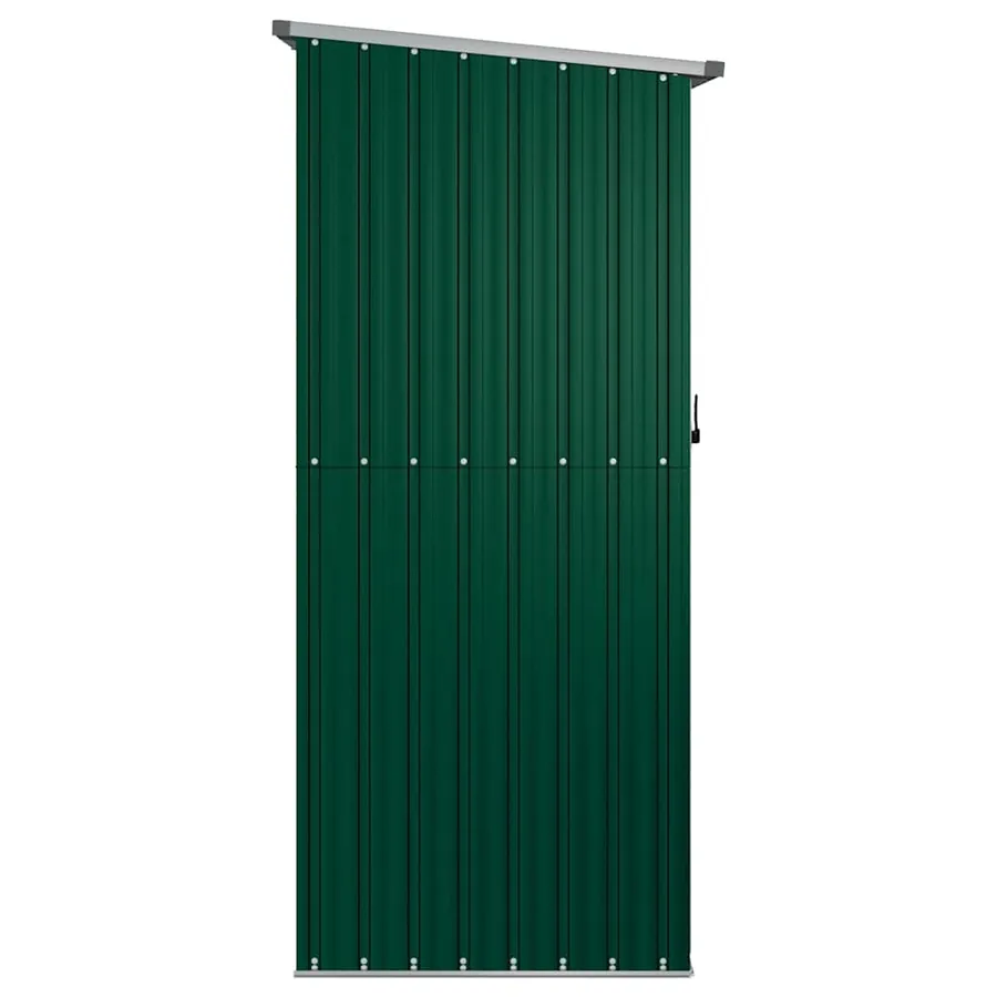Abri de jardin vert 180,5 x 97 x 209,5 cm Acier galvanisé - 5