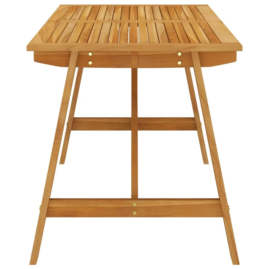 Table à manger de jardin 140x70x73,5 cm Bois d'acacia massif - 3