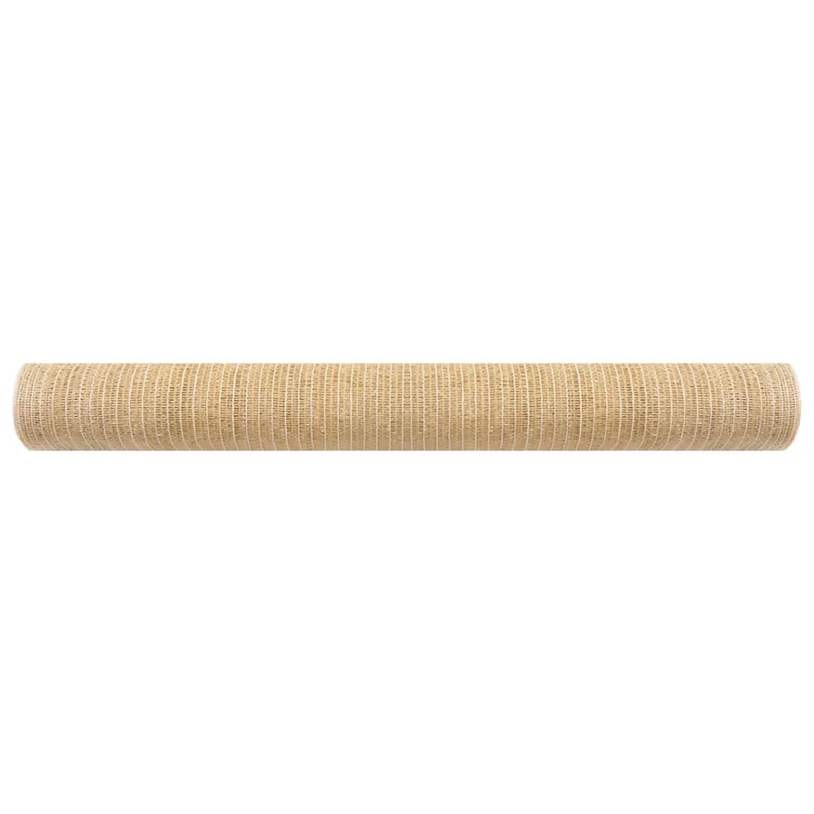 Filet brise-vue Beige 1,2x50 m PEHD 195 g/m² - 3