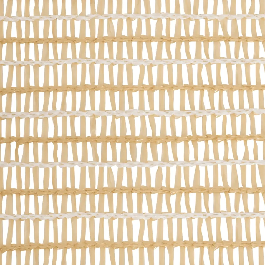 Filet brise-vue Beige 1,2x50 m PEHD 195 g/m² - 4