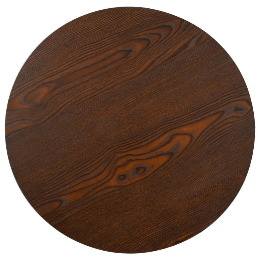 Table de bistro Marron foncé 60 cm MDF - 2