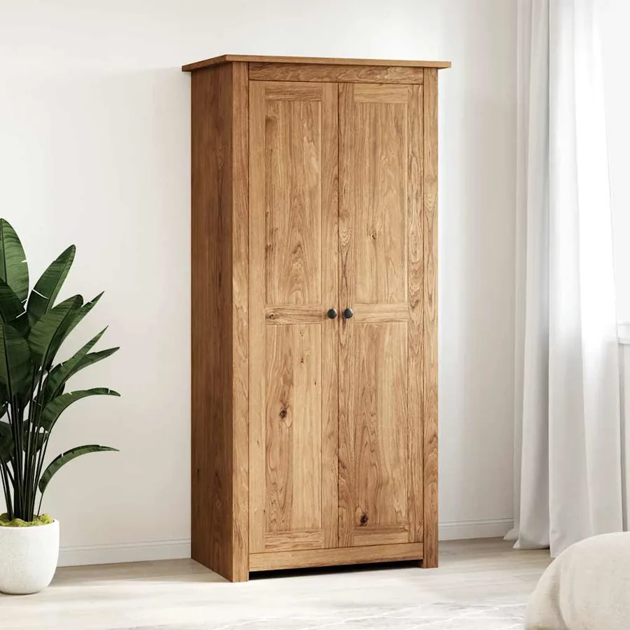 Garde-robe 80x50x171,5 cm Pin massif Assortiment Panama