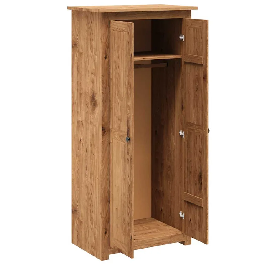 Garde-robe 80x50x171,5 cm Pin massif Assortiment Panama - 4