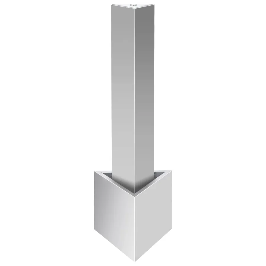 Fontaine de jardin Argenté 37,7x32,6x110 cm Acier inoxydable - 4