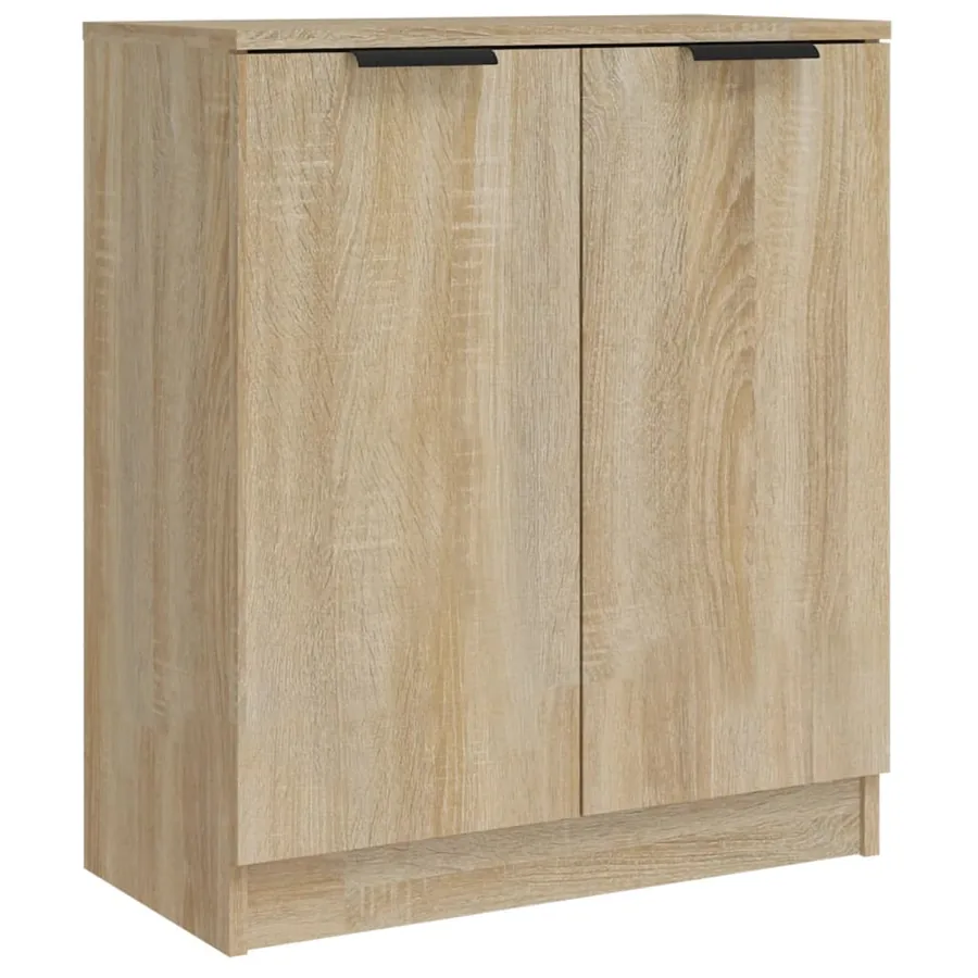 Buffets 3 pcs Chêne sonoma Bois d'ingénierie - 4