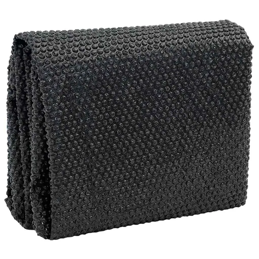 Couverture de piscine rectangulaire 1200x600 cm PE Noir - 2