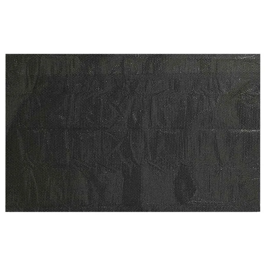 Couverture de piscine rectangulaire 1200x600 cm PE Noir - 3