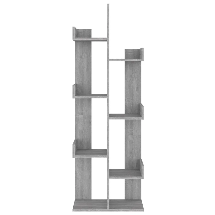 Bibliothèque 48x25,5x140 cm Sonoma gris Bois d'ingénierie - 3