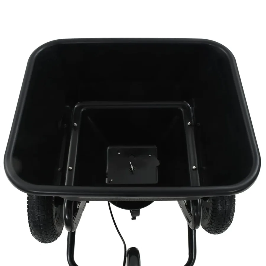 Distributeur de sel remorqué PVC et acier 125 x 74 x 79 cm 45 L - 11
