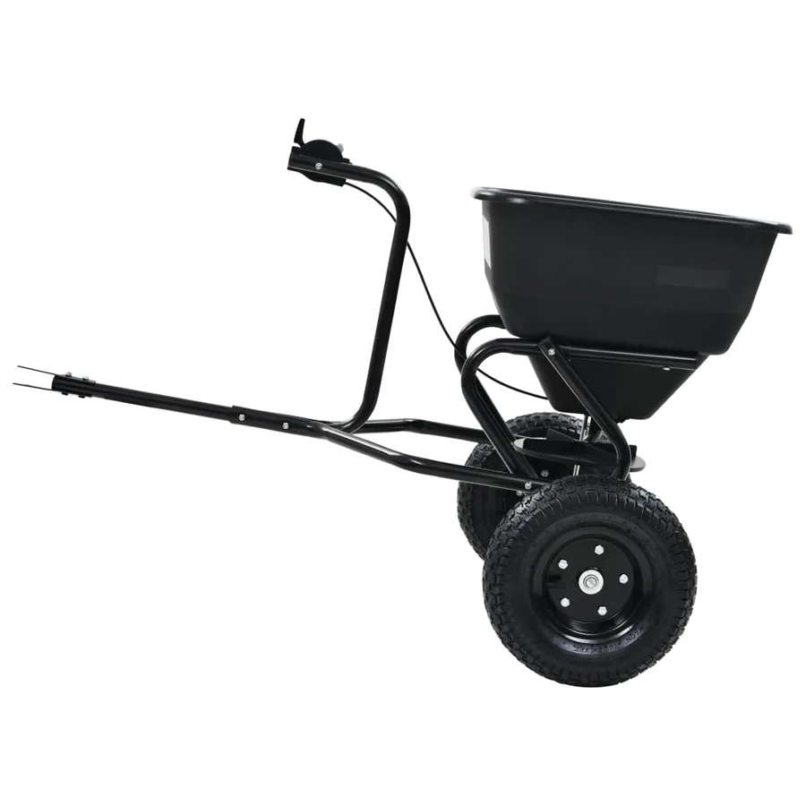 Distributeur de sel remorqué PVC et acier 125 x 74 x 79 cm 45 L - 7