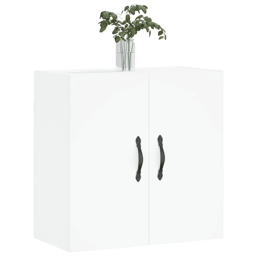 Armoire murale blanc 60x31x60 cm bois d'ingénierie - 3