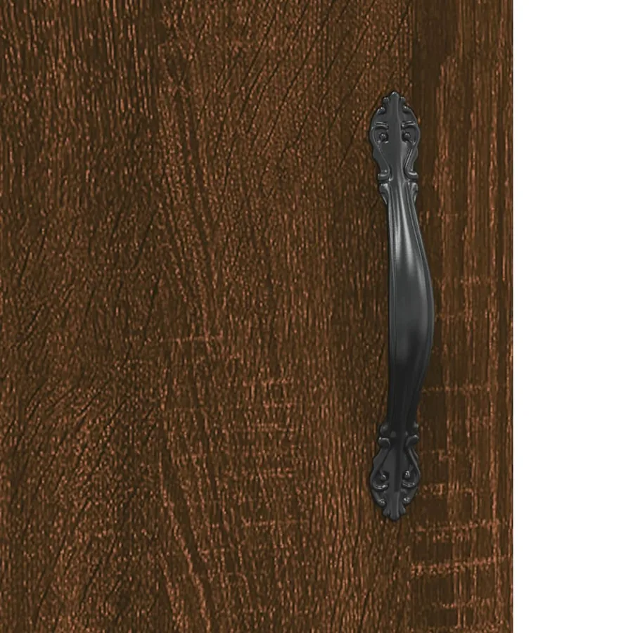 Tables de chevet 2pcs chêne marron 40x40x50cm bois d'ingénierie - 11