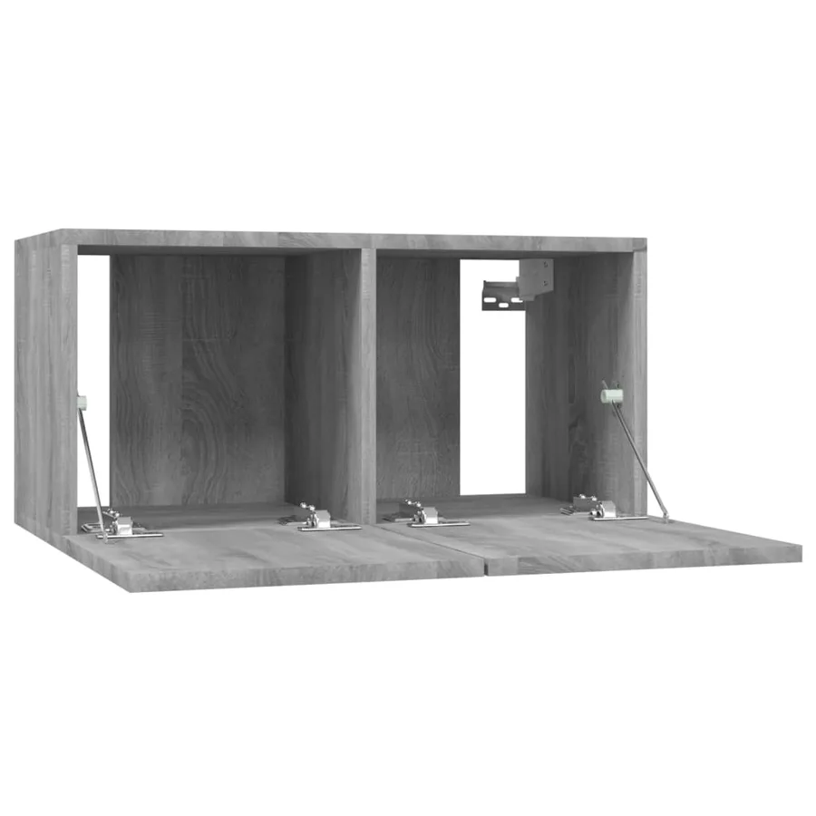 Ensemble de meubles TV 5 pcs Sonoma gris Bois d'ingénierie - 7
