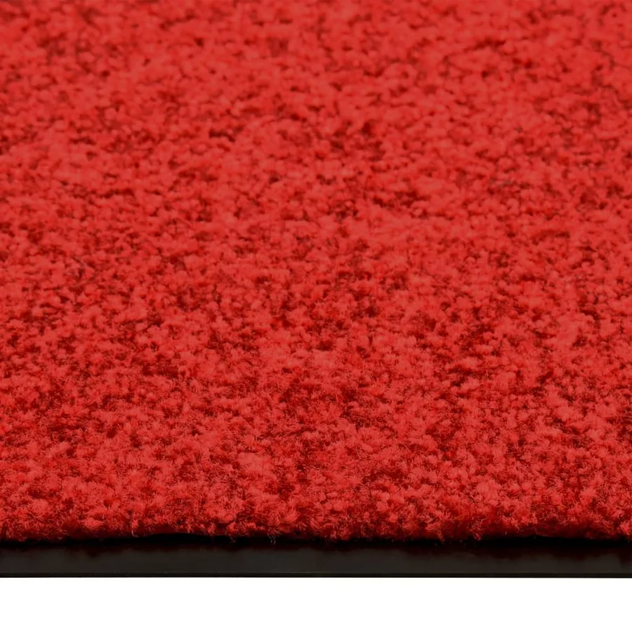 Paillasson lavable Rouge 60x180 cm - 4