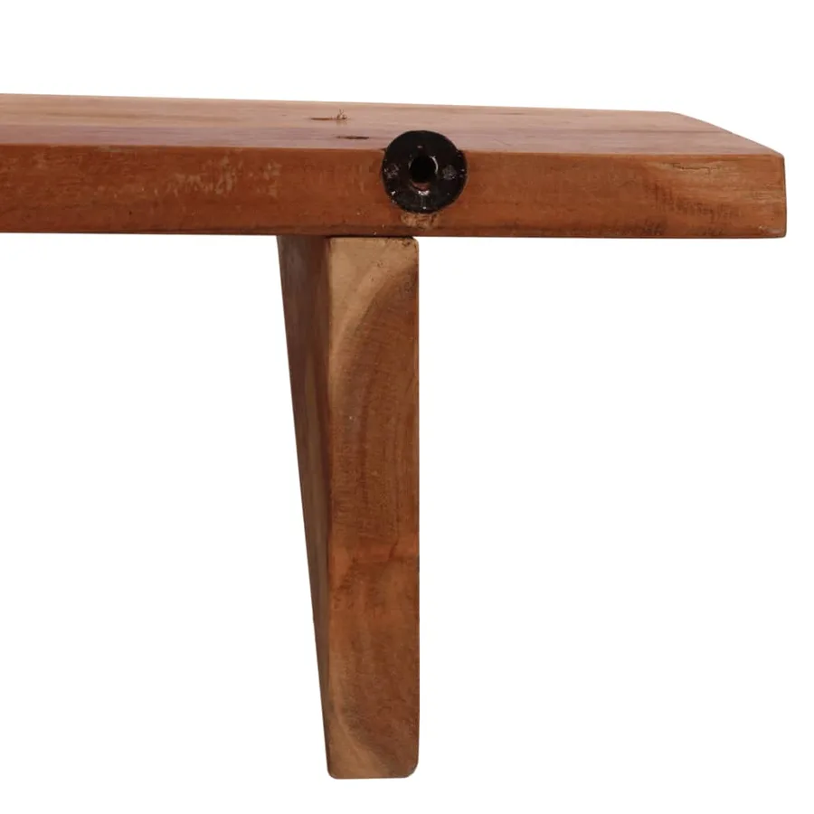 Étagères murales 2 pcs 110x20x18 cm bois massif d'acacia - 10
