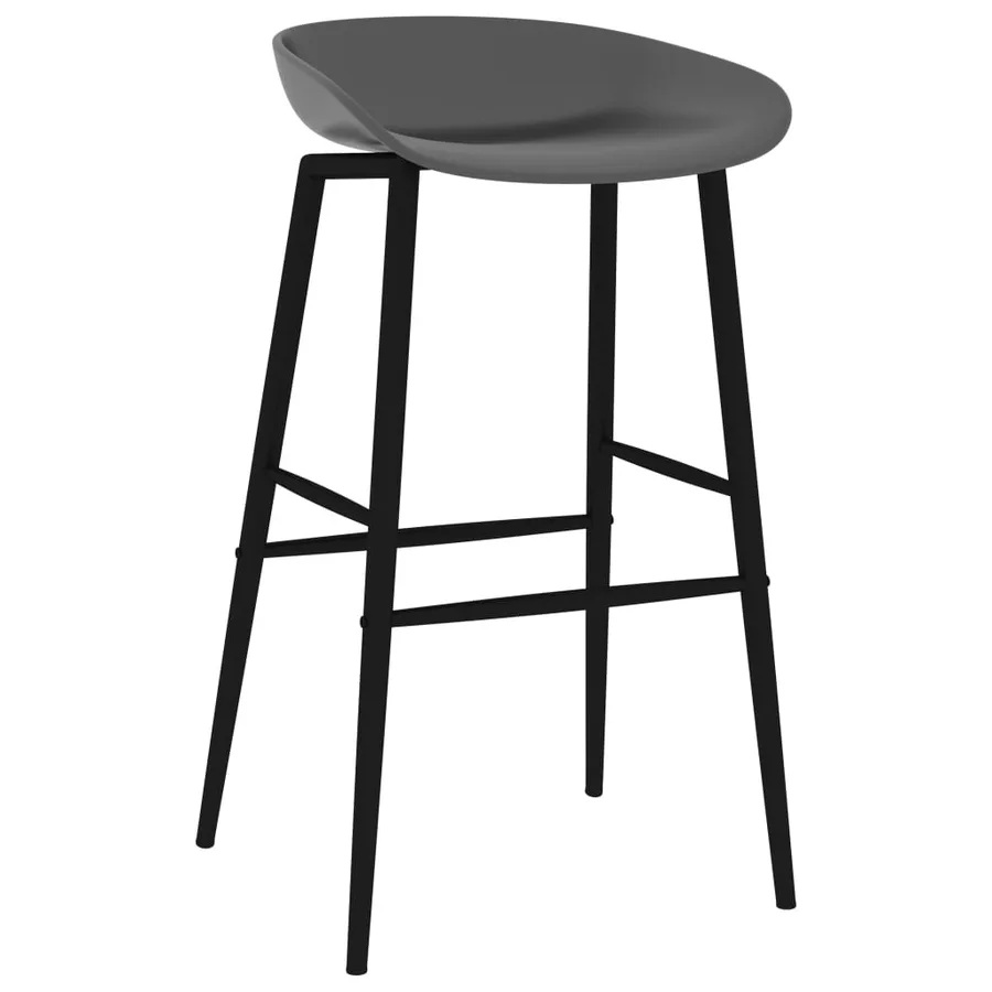 Ensemble de bar 7 pcs Blanc et gris - 7