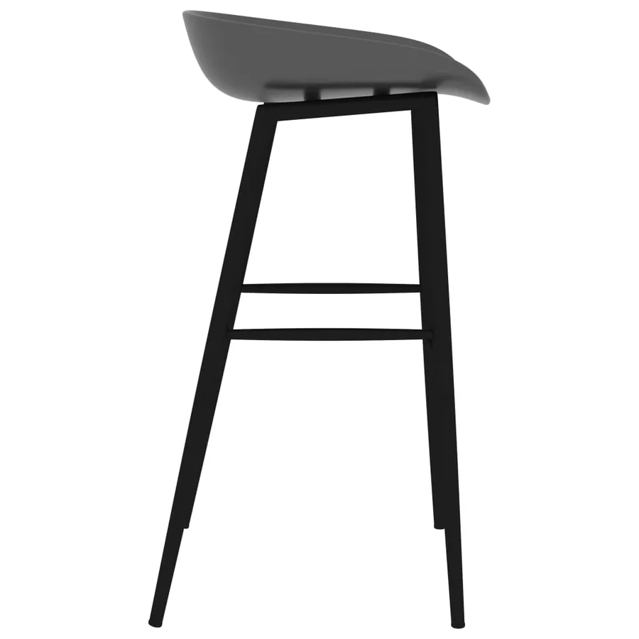 Ensemble de bar 7 pcs Blanc et gris - 9
