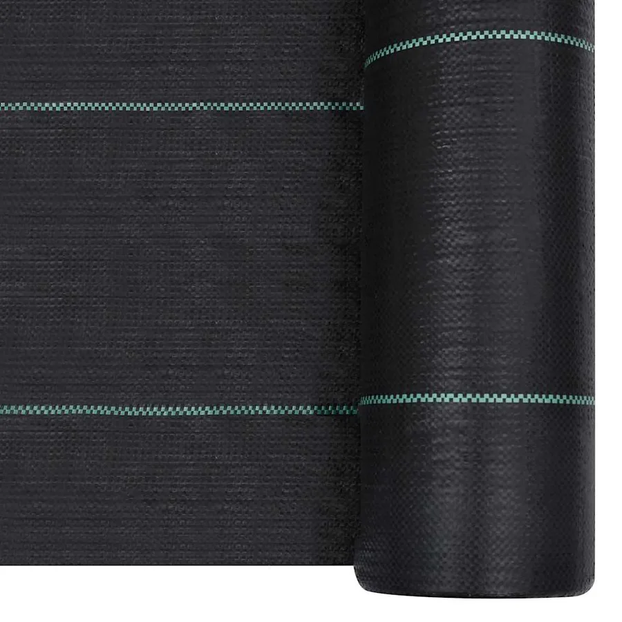 Toile de paillage Noir 1x50 m PP - 3