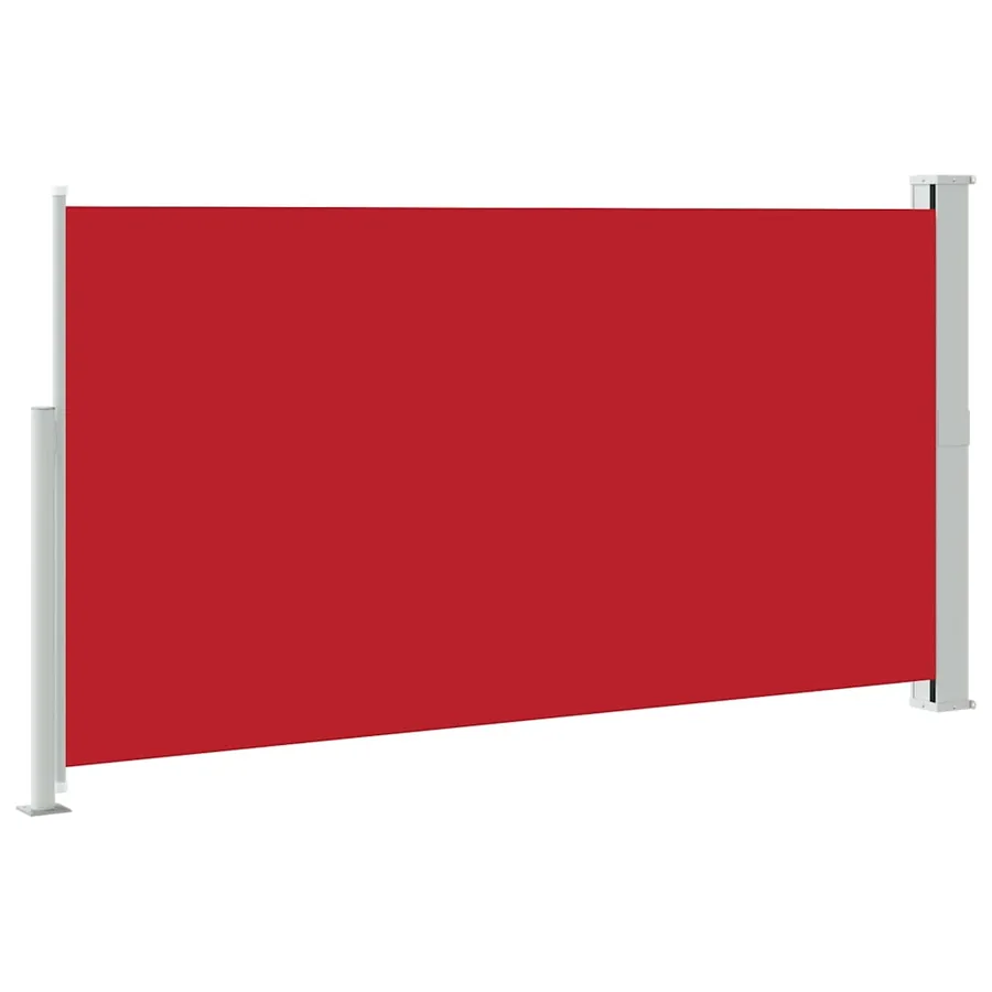 Auvent latéral de patio 160x300 cm Rouge - 6