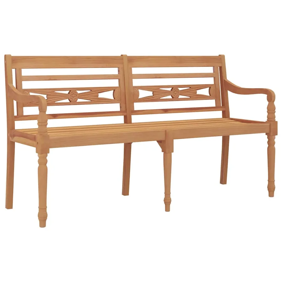 Banc Batavia 150 cm Bois massif de teck - 2