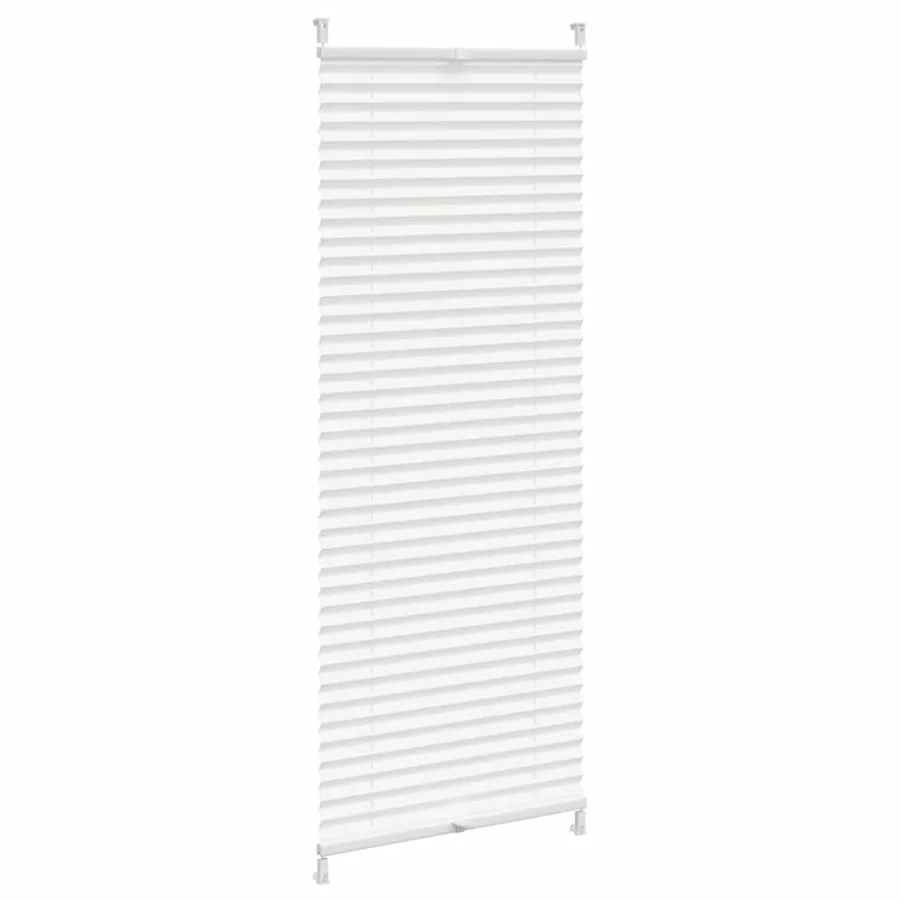 Store plissé 50x100 cm Blanc - 3