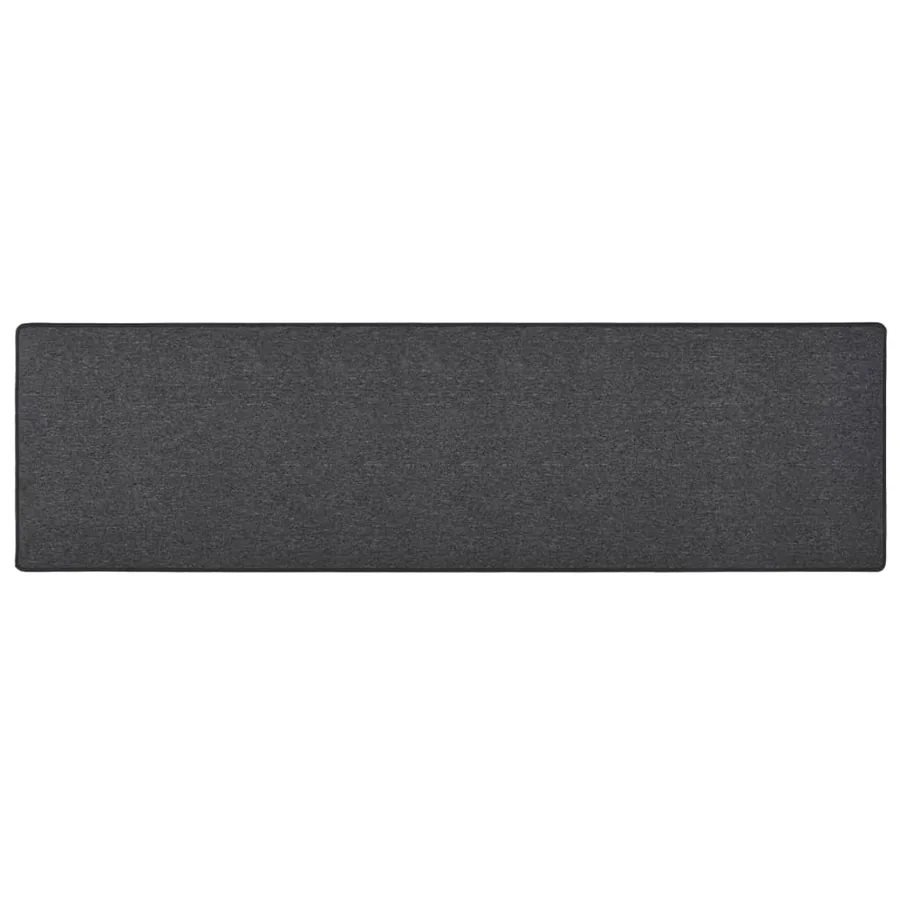 Tapis de couloir Anthracite 50x200 cm