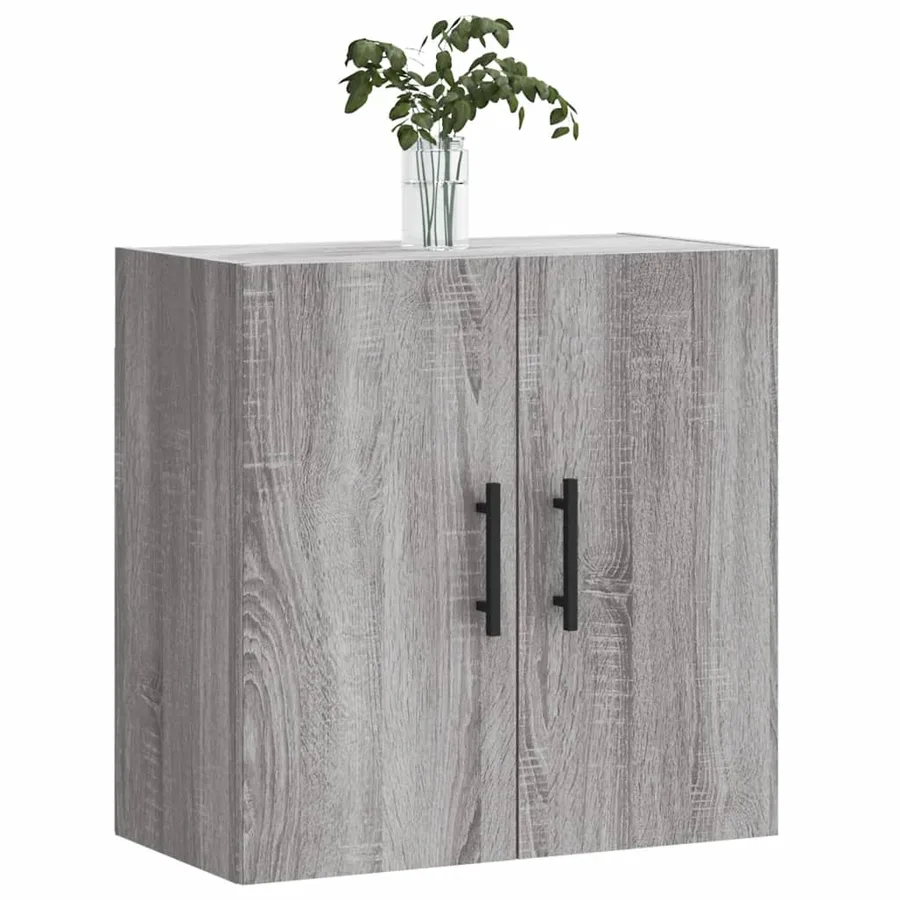 Armoire murale sonoma gris 60x31x60 cm bois d'ingénierie - 3