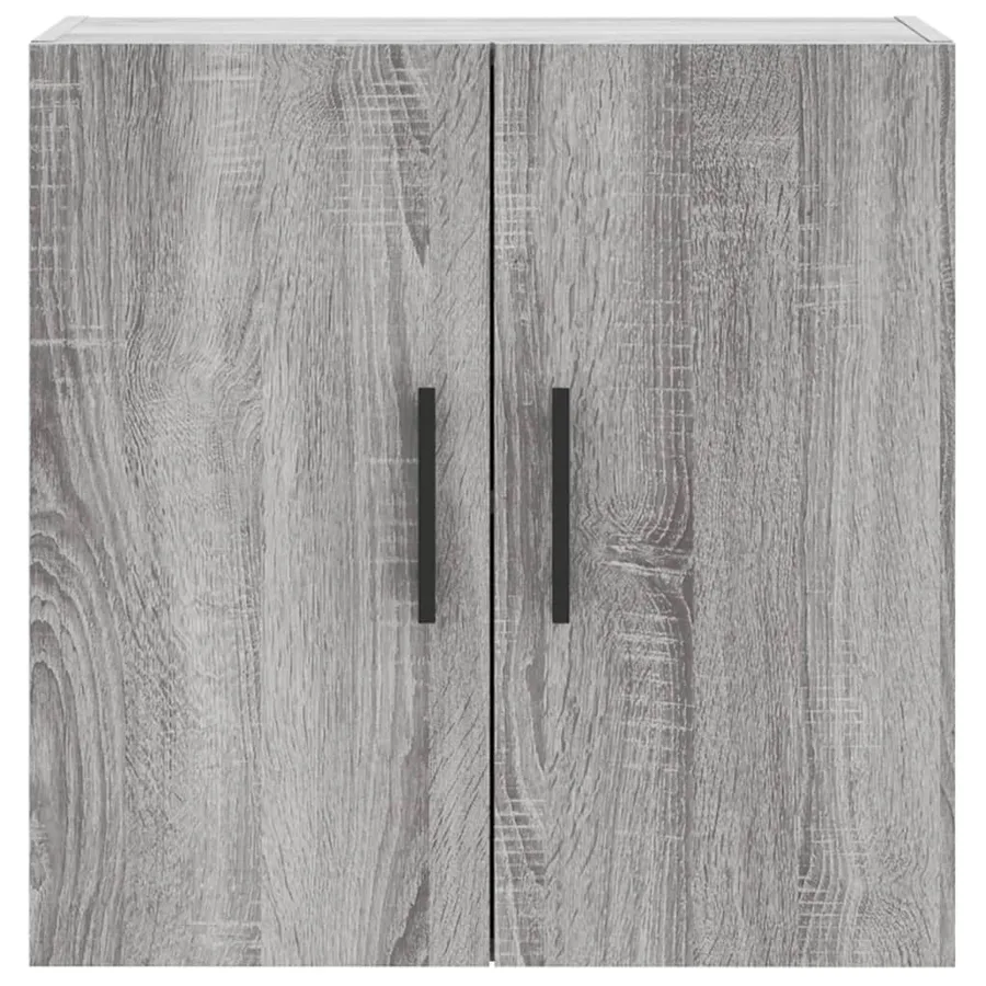 Armoire murale sonoma gris 60x31x60 cm bois d'ingénierie - 5