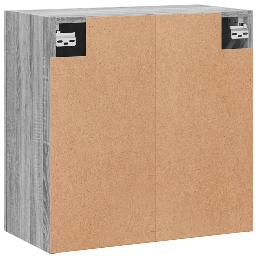 Armoire murale sonoma gris 60x31x60 cm bois d'ingénierie - 8