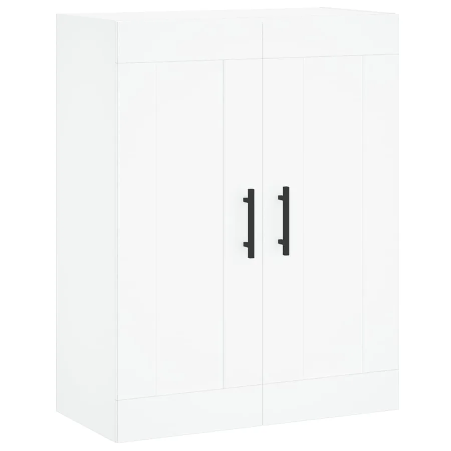 Armoire murale blanc 69,5x34x90 cm bois d'ingénierie - 2