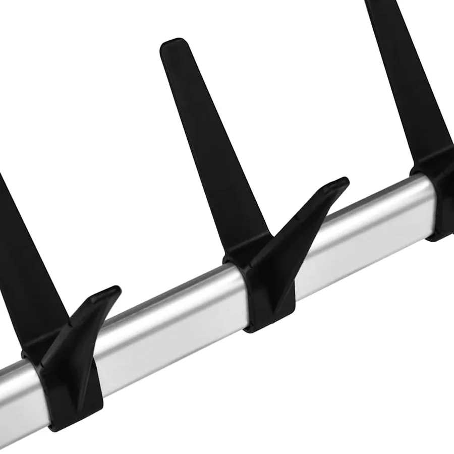Système de garde-robe télescopique barres et étagère Aluminium - 7