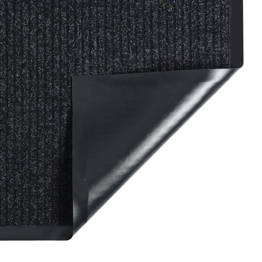 Paillasson rayé Anthracite 60x80 cm - 2