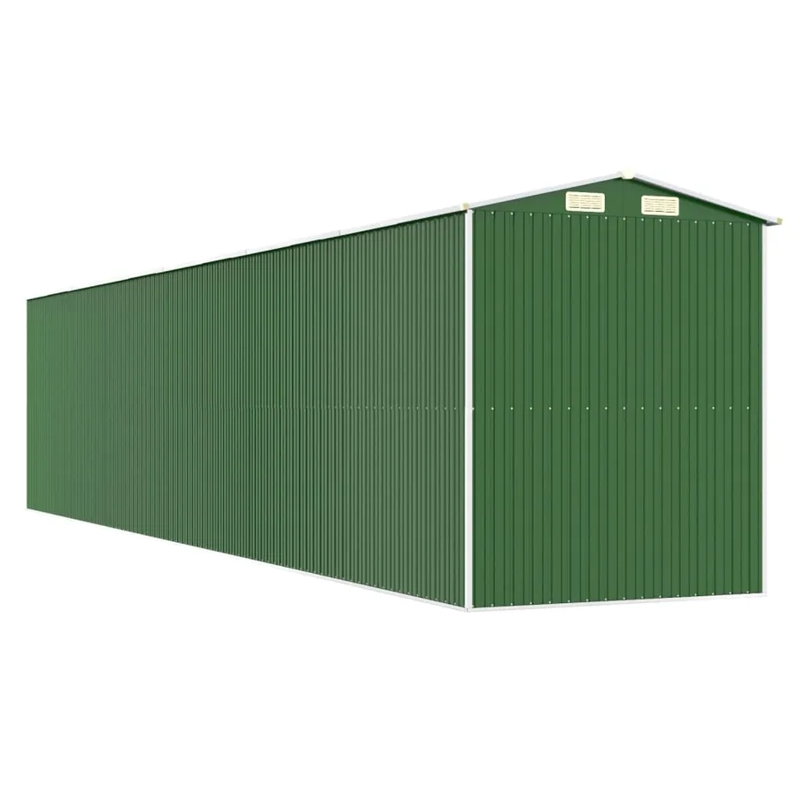 Abri de jardin Vert 192x938x223 cm Métal galvanisé - 6