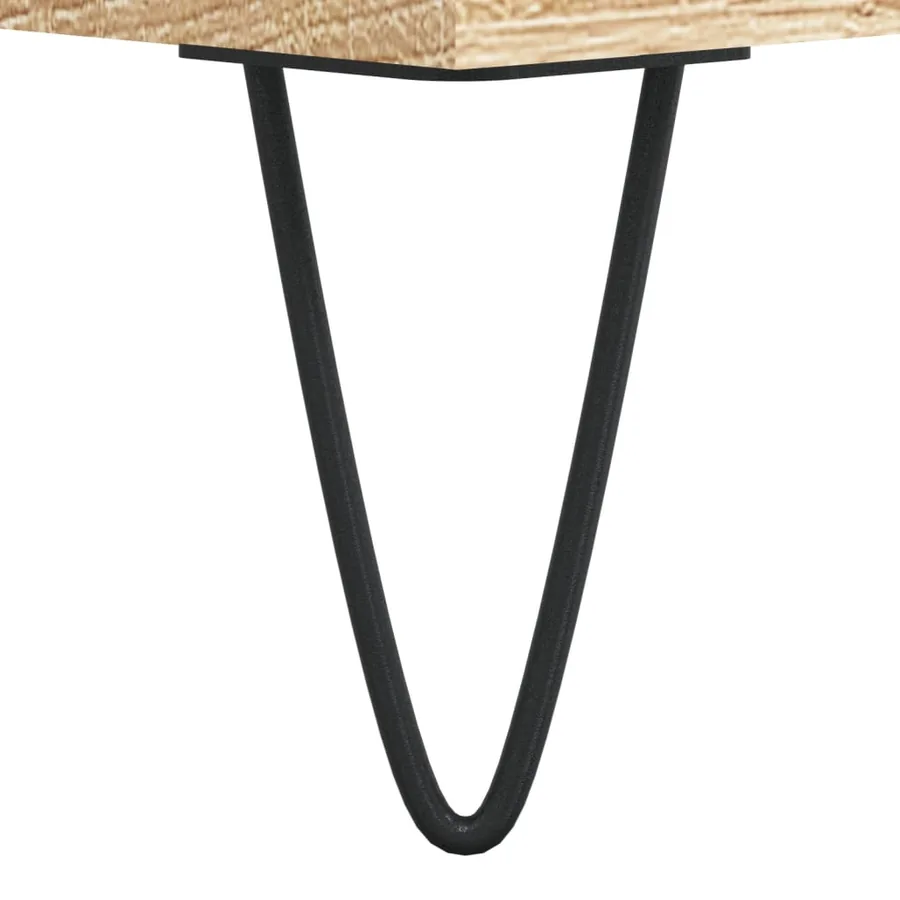 Buffet chêne sonoma 40x35x70 cm bois d'ingénierie - 7