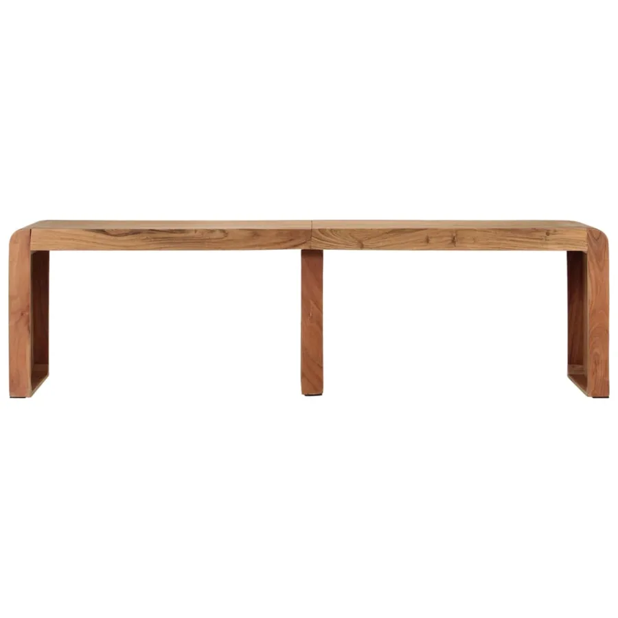 Banc 160x38x45 cm bois massif d'acacia - 2