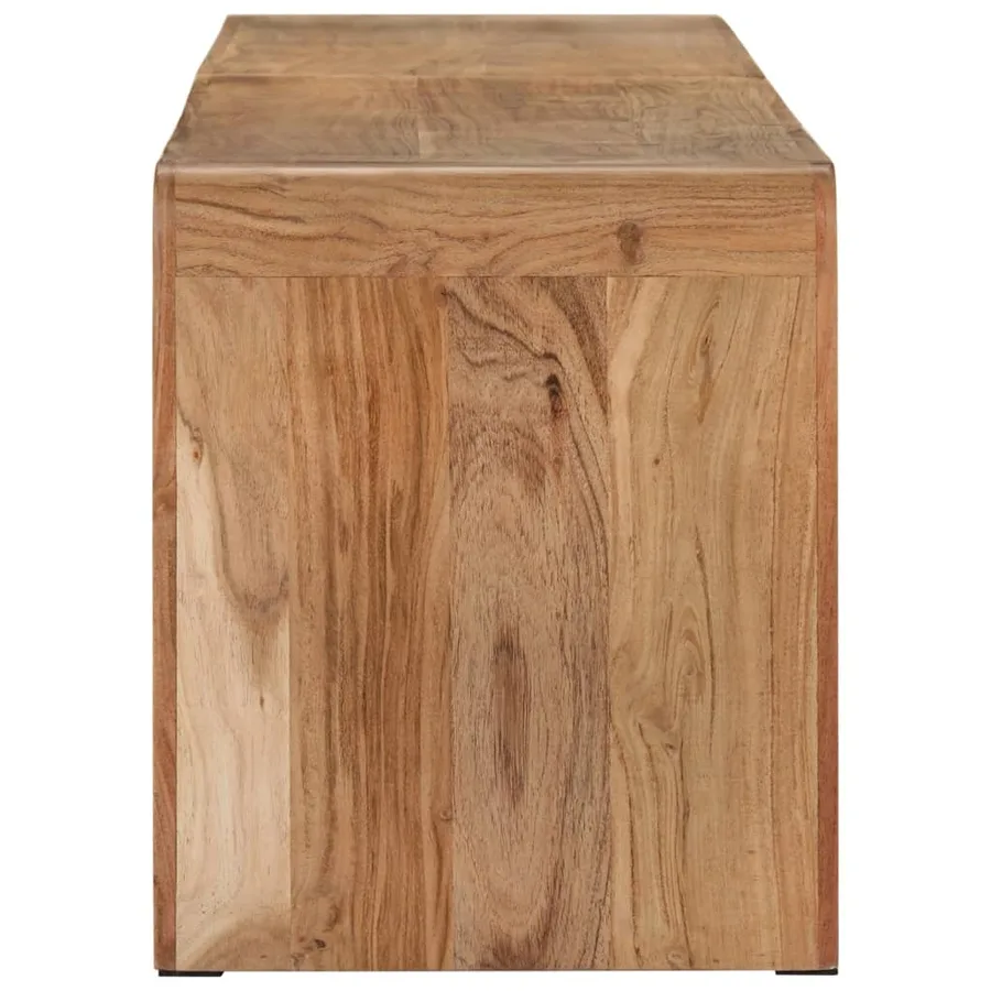 Banc 160x38x45 cm bois massif d'acacia - 3