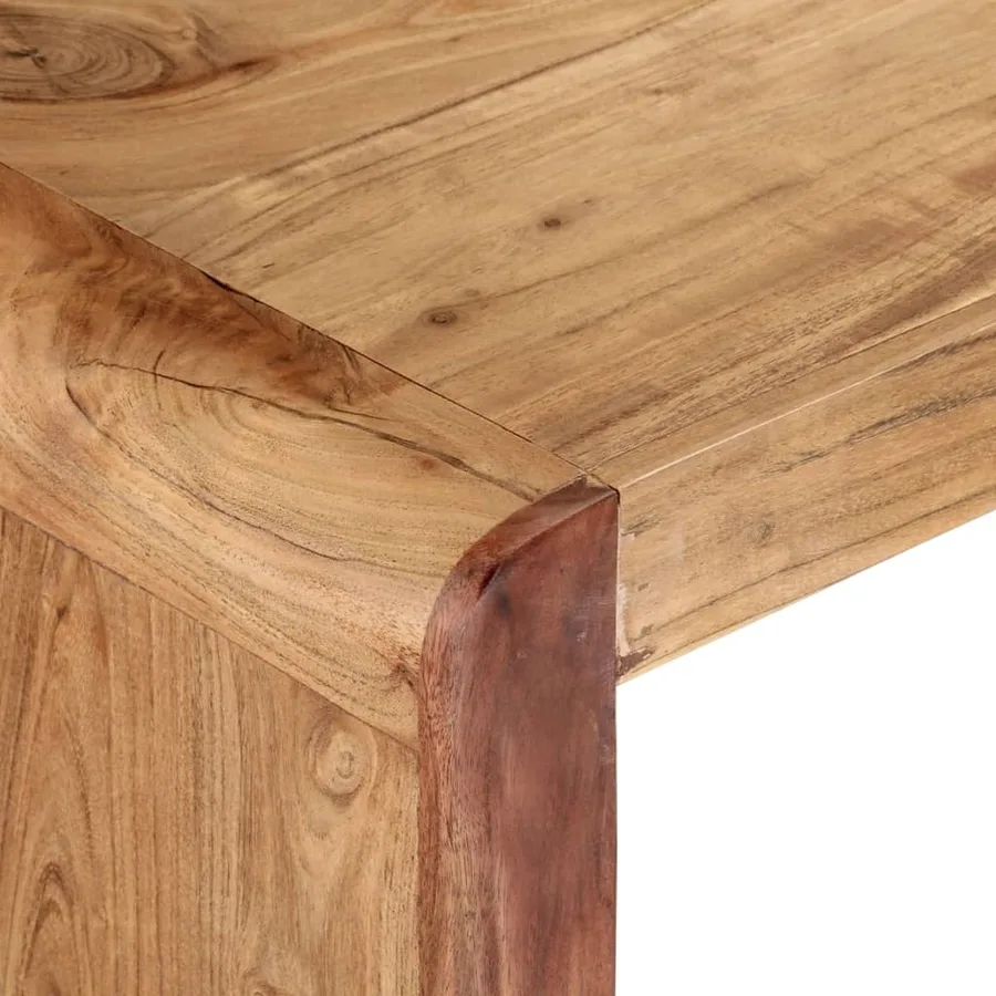 Banc 160x38x45 cm bois massif d'acacia - 5
