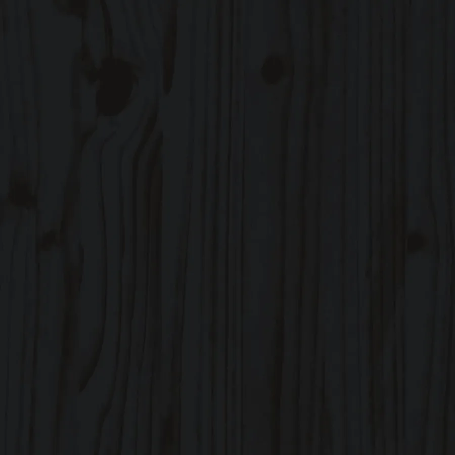 Armoires murales 2 pcs Noir 31,5x30x30 cm Bois de pin massif - 13