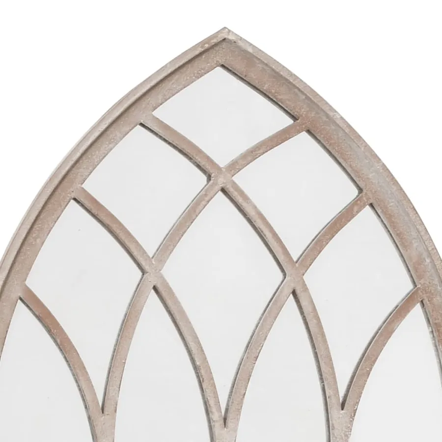 Miroir de jardin Sable 100x45cm Fer pour utilisation extérieure - 5