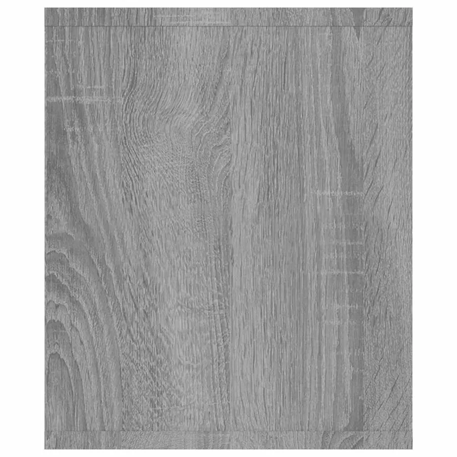 Bibliothèque/Meuble TV Sonoma gris 143x30x36cm Bois ingénierie - 7