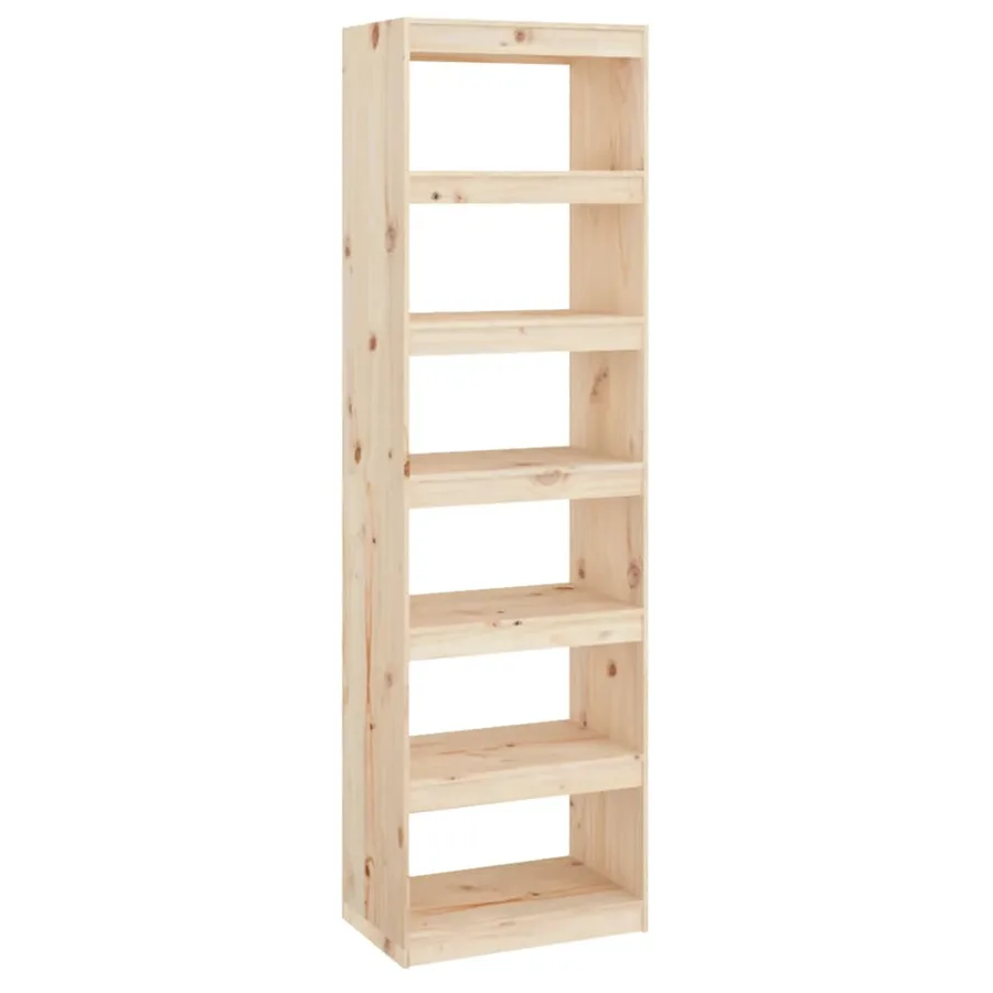 Bibliothèque/Séparateur de pièce 60x30x199,5 cm pin massif - 2