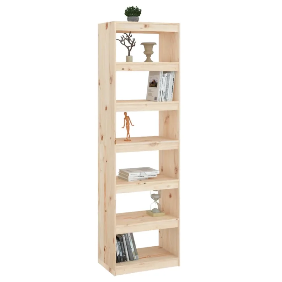 Bibliothèque/Séparateur de pièce 60x30x199,5 cm pin massif - 3