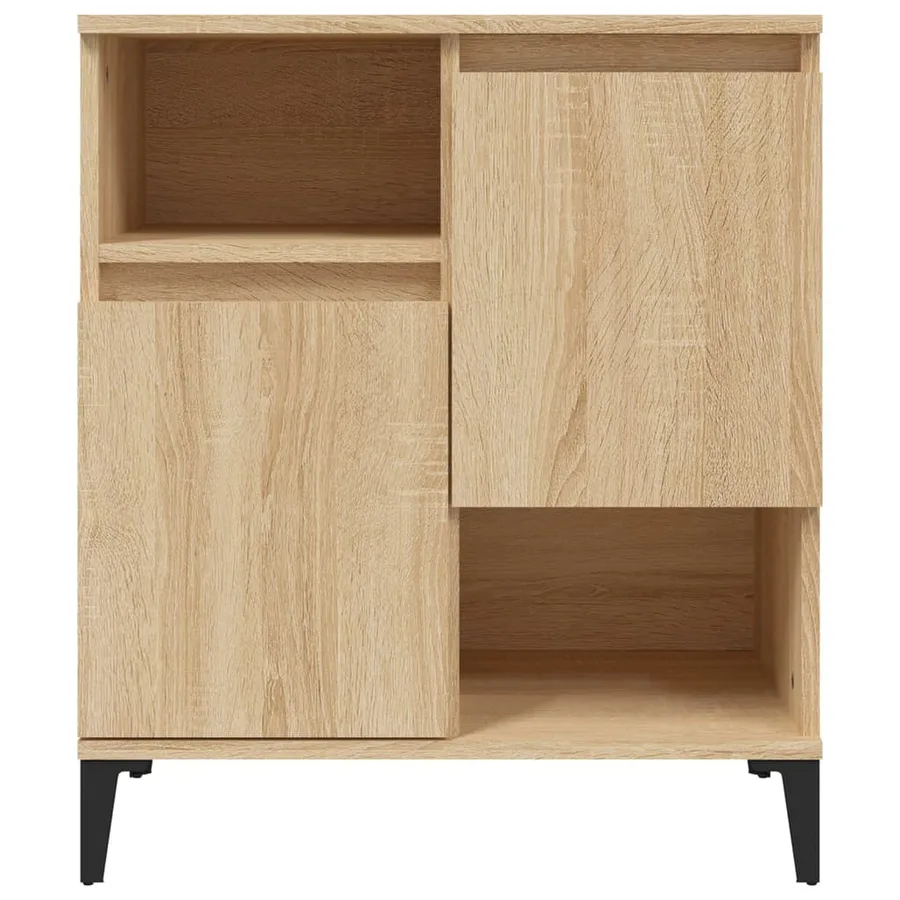 Buffets 3 pcs chêne sonoma 60x35x70 cm bois d'ingénierie - 6