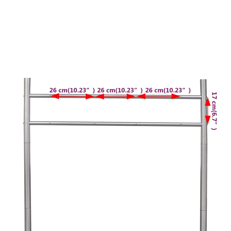 Support en acier inoxydable pour double boîte aux lettres - 5