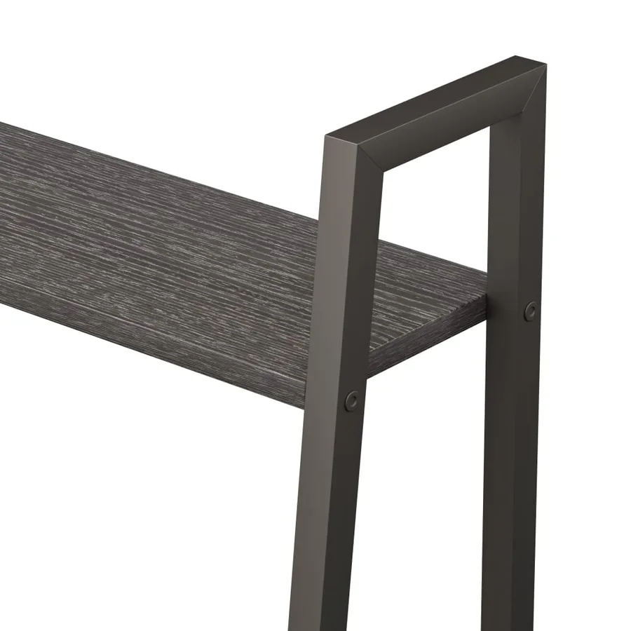 Étagère sur pied 4 niveaux Noir 56x35x140 cm - 7