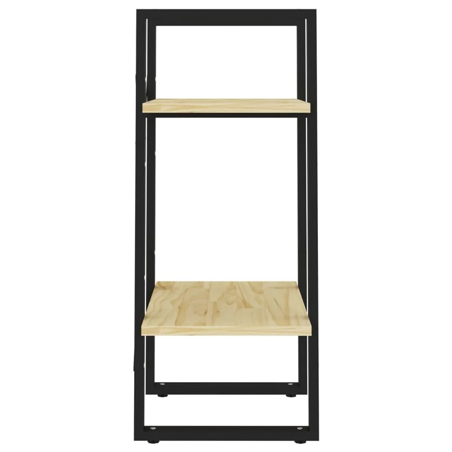 Bibliothèque à 2 niveaux 40x30x70 cm Bois de pin massif - 6