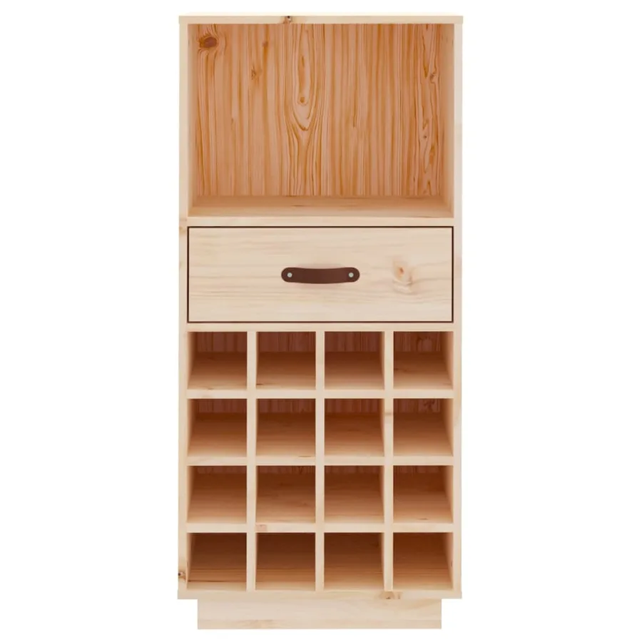 Armoire à vin 45x34x100 cm Bois de pin massif - 5