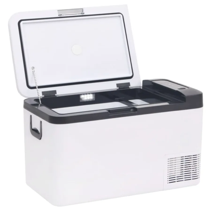 Glacière avec poignée noir et blanc 18 L PP et PE - 6