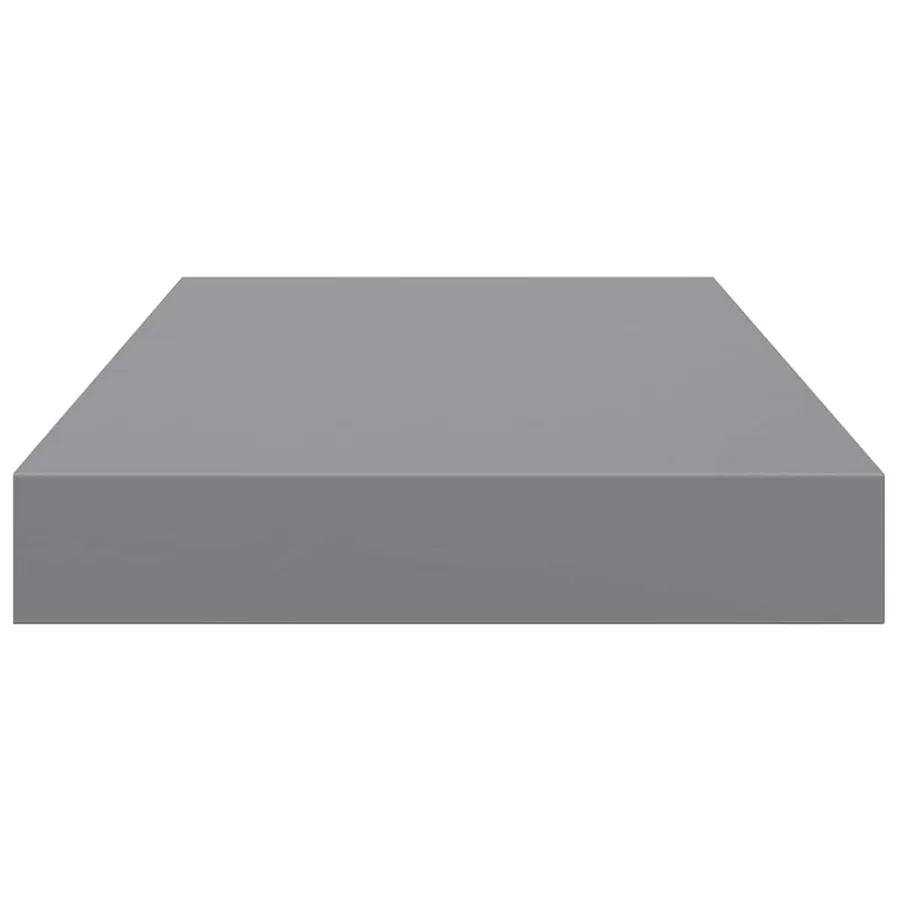 Étagères murales flottantes 4 pcs Gris 40x23,5x3,8 cm MDF - 8